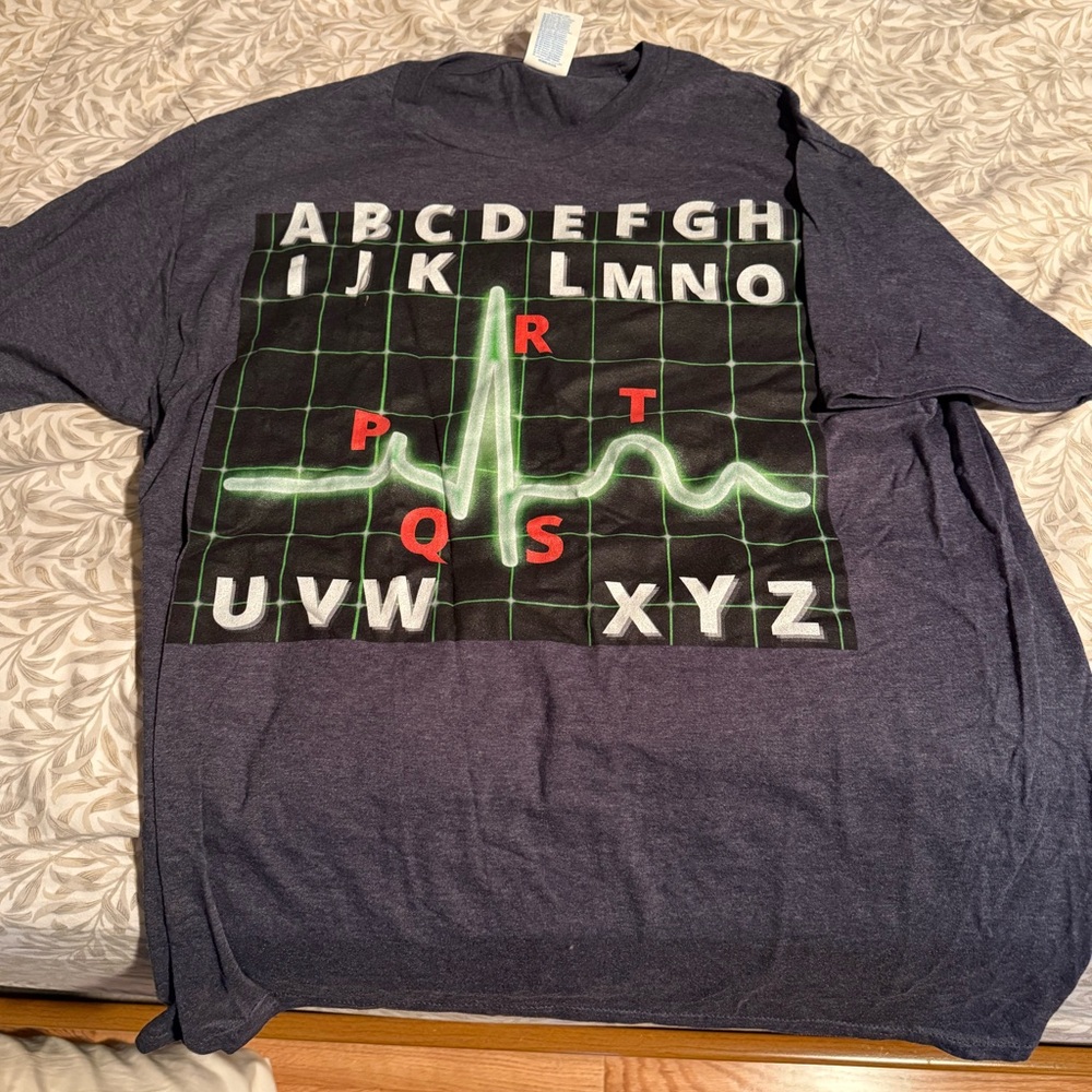 Nurses Cardiology Soft Tee L